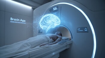 Using MRI to measure brain biological age